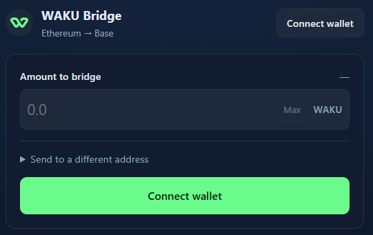 Bridge UI